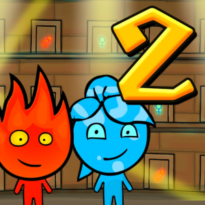 Fireboy & Watergirl 2: The Enchanted Light Temple Odyssey - Unblocked Adventure