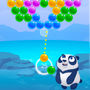 Panda's Magical Bubble Blitz: Unblocked Adventure